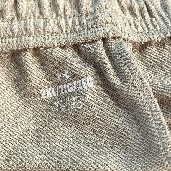 Under Armour Men's 6" Rival Terry Shorts  XXL - Picture 5 of 6